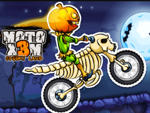 Moto X3M 6: Spooky Land