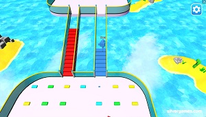Play Stair Race 3D Game